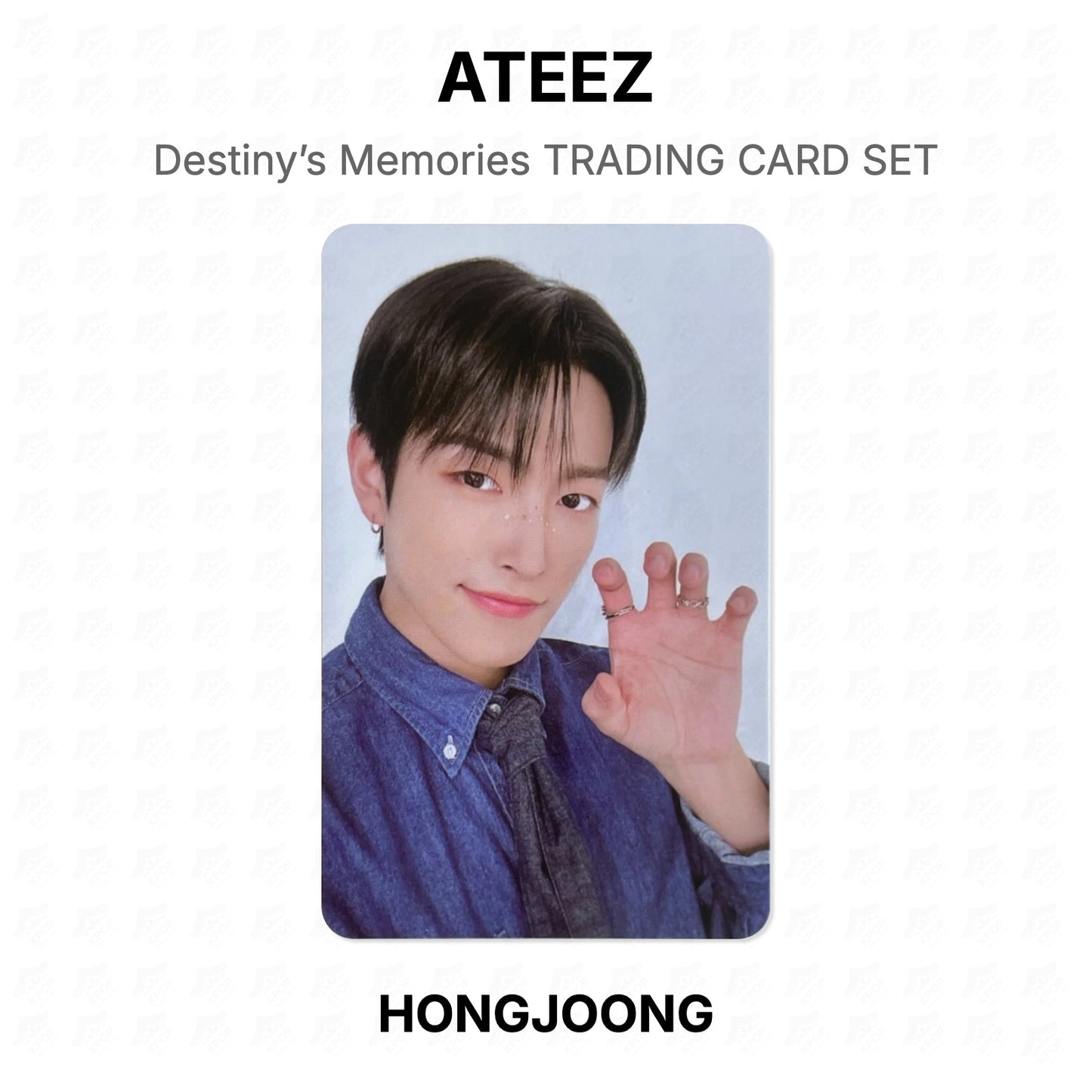ATEEZ Destiny’s Memories TRADING CARD SET Official Photocard