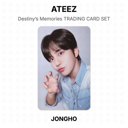ATEEZ Destiny’s Memories TRADING CARD SET Official Photocard