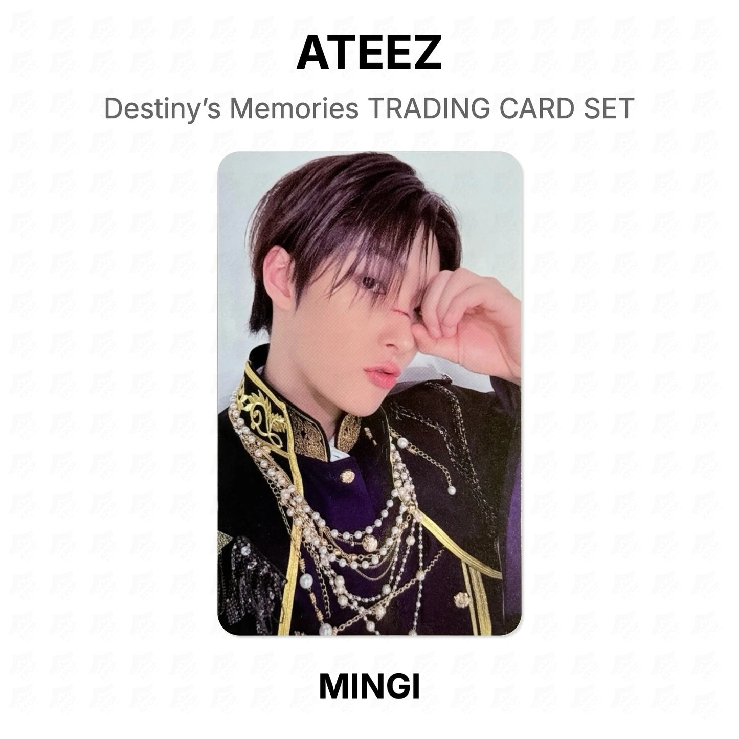 ATEEZ Destiny’s Memories TRADING CARD SET Official Photocard