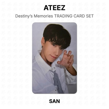 ATEEZ Destiny’s Memories TRADING CARD SET Official Photocard