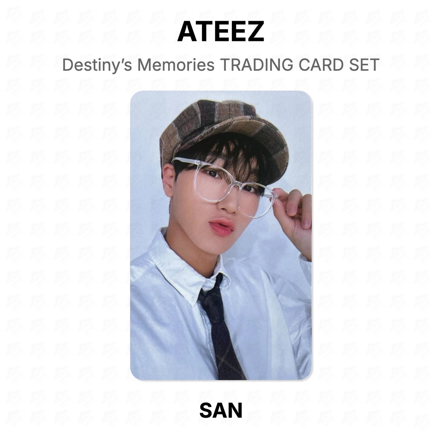 ATEEZ Destiny’s Memories TRADING CARD SET Official Photocard