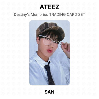 ATEEZ Destiny’s Memories TRADING CARD SET Official Photocard