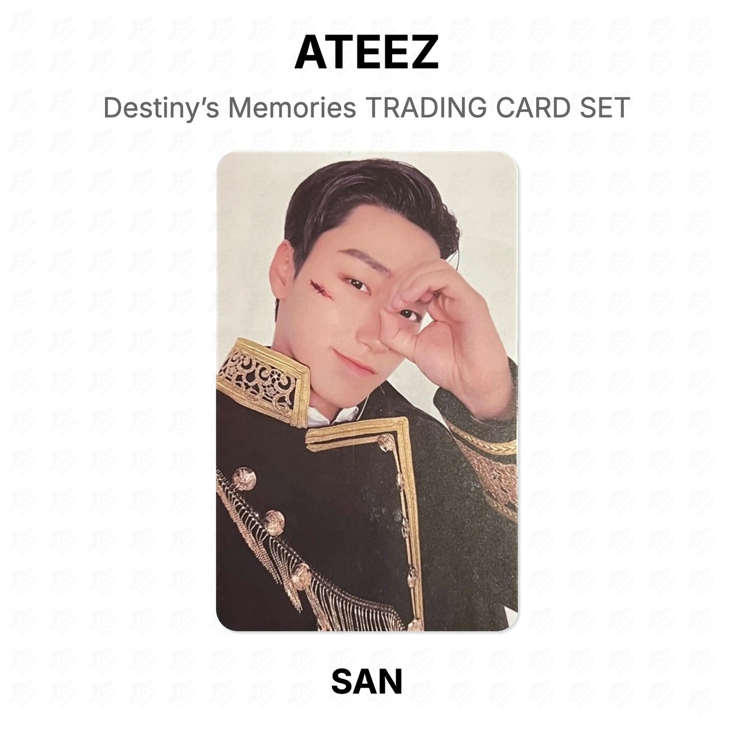 ATEEZ Destiny’s Memories TRADING CARD SET Official Photocard