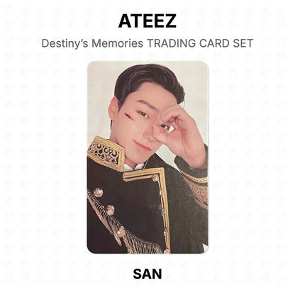ATEEZ Destiny’s Memories TRADING CARD SET Official Photocard