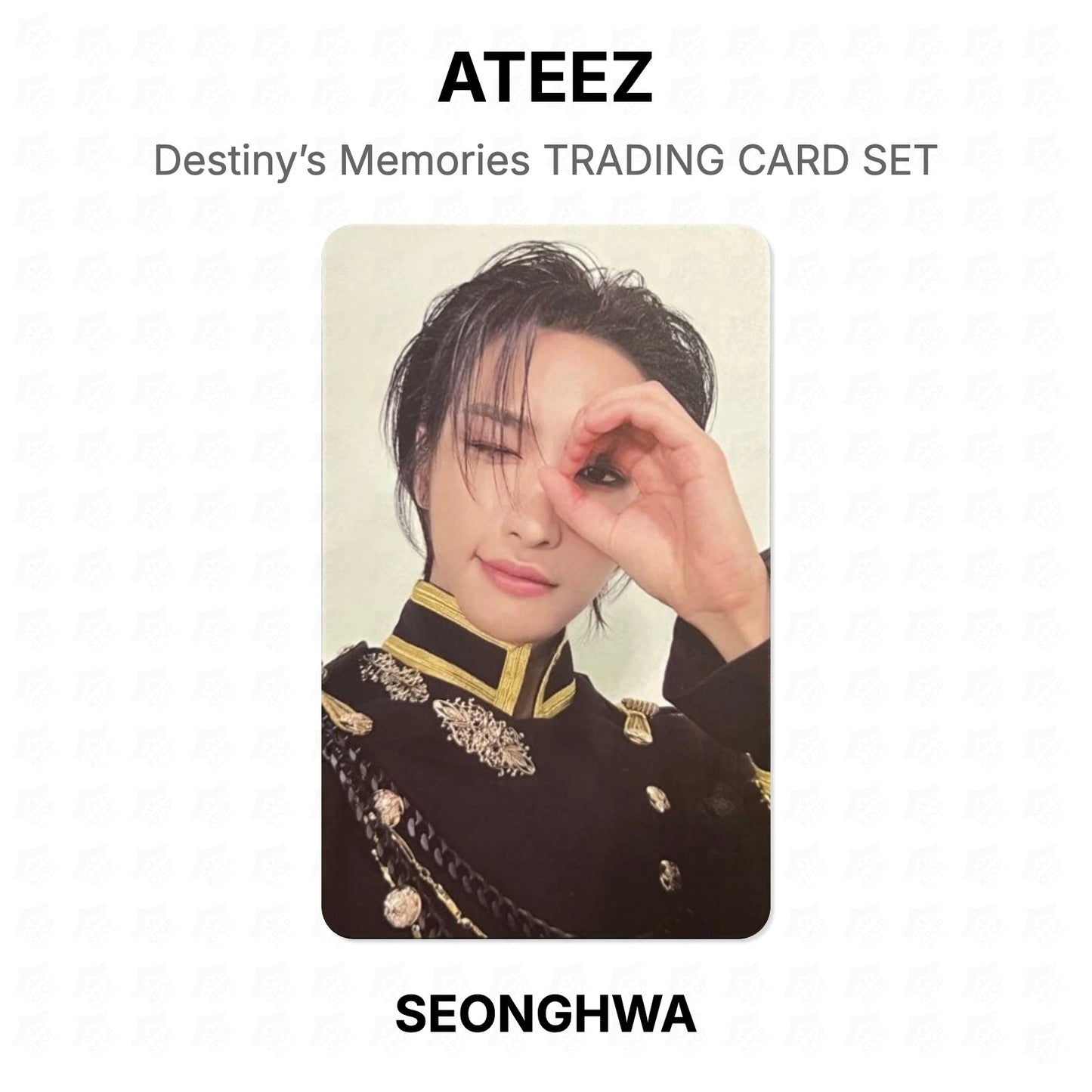 ATEEZ Destiny’s Memories TRADING CARD SET Official Photocard