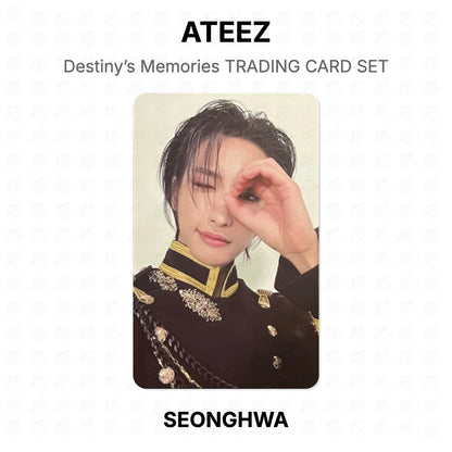 ATEEZ Destiny’s Memories TRADING CARD SET Official Photocard