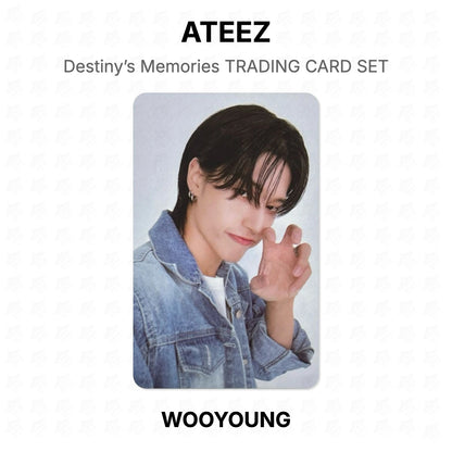 ATEEZ Destiny’s Memories TRADING CARD SET Official Photocard