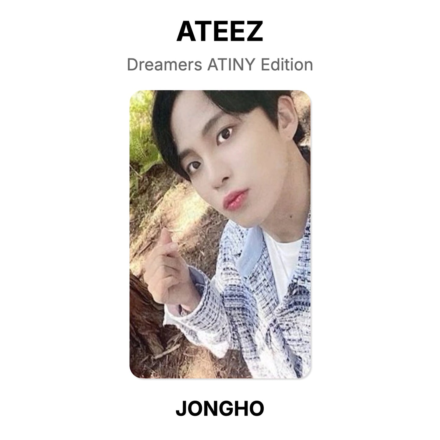 ATEEZ Dreamers ATINY Edition Official Photocard