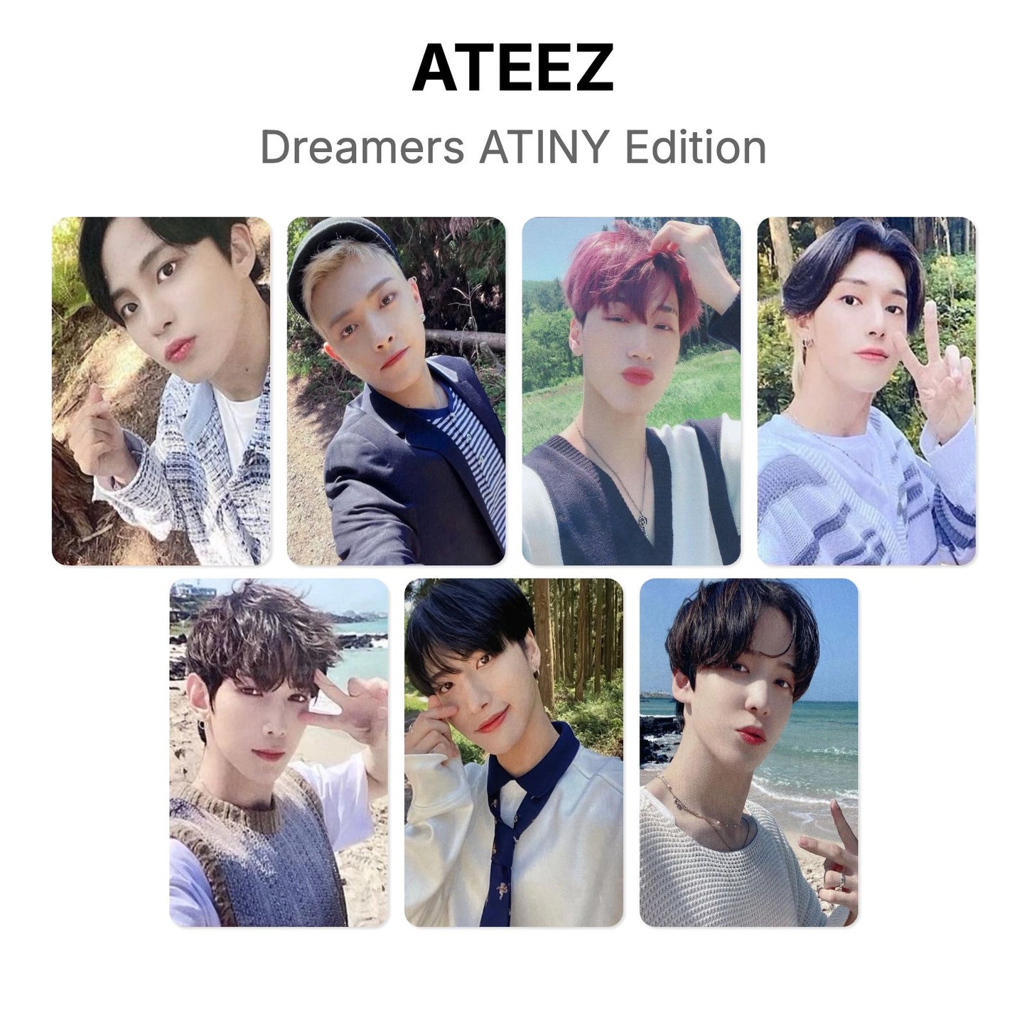 ATEEZ Dreamers ATINY Edition Official Photocard