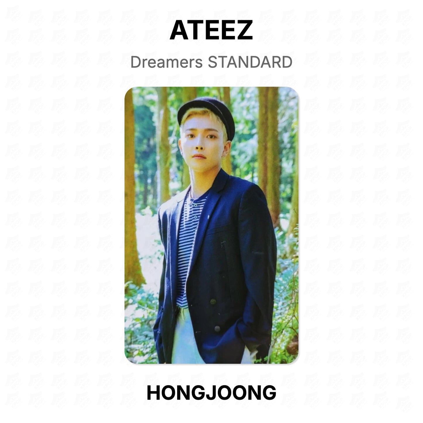 ATEEZ Dreamers STANDARD Official Photocard