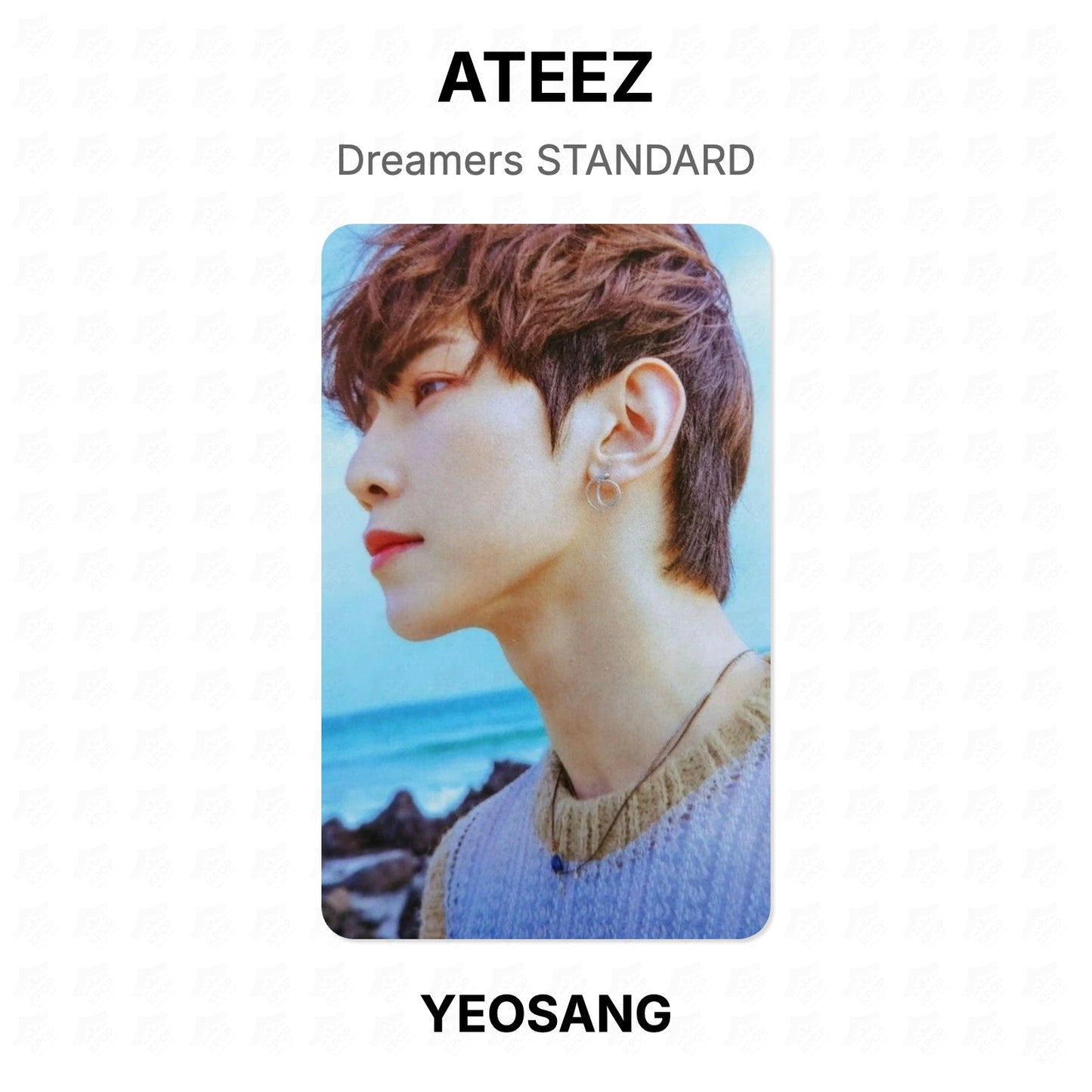 ATEEZ Dreamers STANDARD Official Photocard