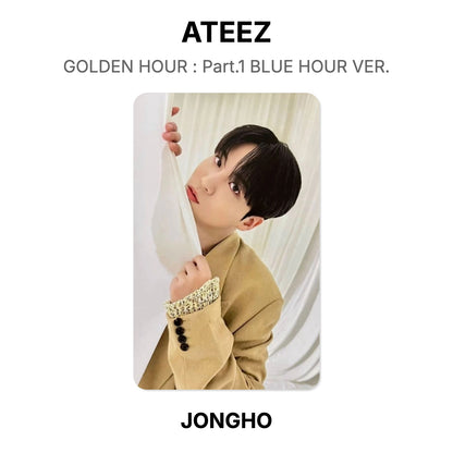 ATEEZ GOLDEN HOUR : Part.1 BLUE HOUR VER. Official Photocard