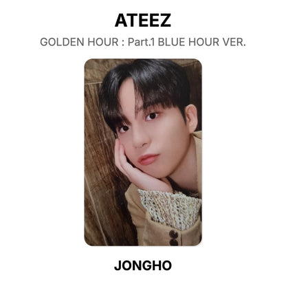 ATEEZ GOLDEN HOUR : Part.1 BLUE HOUR VER. Official Photocard