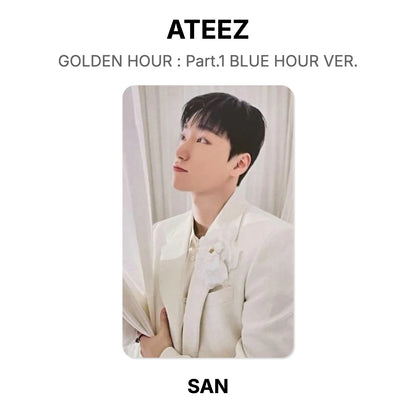 ATEEZ GOLDEN HOUR : Part.1 BLUE HOUR VER. Official Photocard