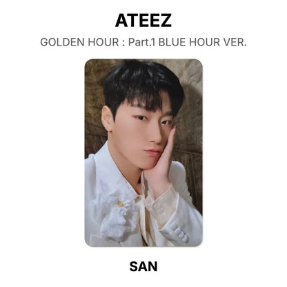 ATEEZ GOLDEN HOUR : Part.1 BLUE HOUR VER. Official Photocard
