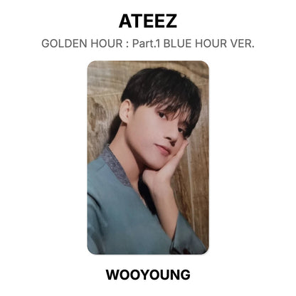 ATEEZ GOLDEN HOUR : Part.1 BLUE HOUR VER. Official Photocard