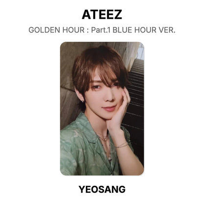 ATEEZ GOLDEN HOUR : Part.1 BLUE HOUR VER. Official Photocard