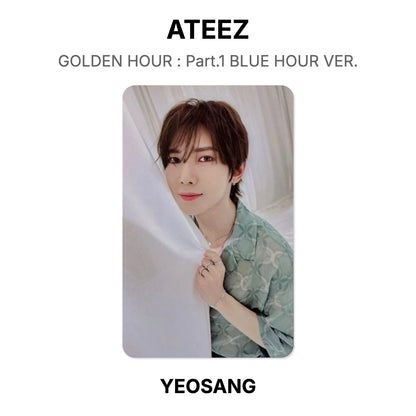 ATEEZ GOLDEN HOUR : Part.1 BLUE HOUR VER. Official Photocard