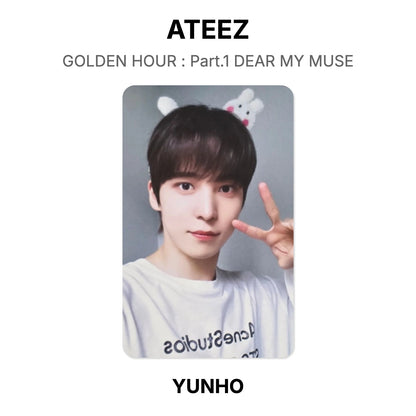 ATEEZ GOLDEN HOUR : Part.1 DEAR MY MUSE Official Photocard
