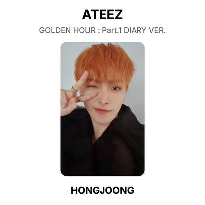 ATEEZ GOLDEN HOUR : Part.1 DIARY VER. photocard oficial