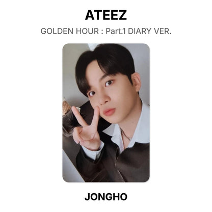 ATEEZ GOLDEN HOUR : Part.1 DIARY VER. photocard oficial
