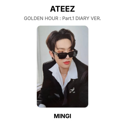 ATEEZ GOLDEN HOUR : Part.1 DIARY VER. photocard oficial