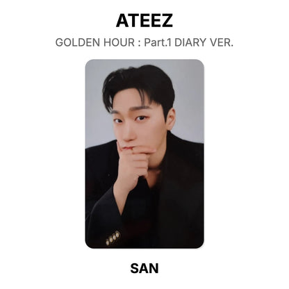 ATEEZ GOLDEN HOUR : Part.1 DIARY VER. photocard oficial