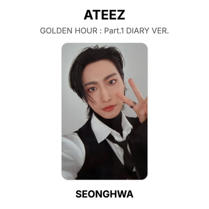 ATEEZ GOLDEN HOUR : Part.1 DIARY VER. photocard oficial