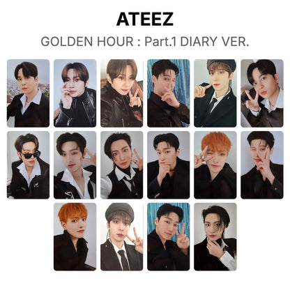 ATEEZ GOLDEN HOUR : Part.1 DIARY VER. photocard oficial