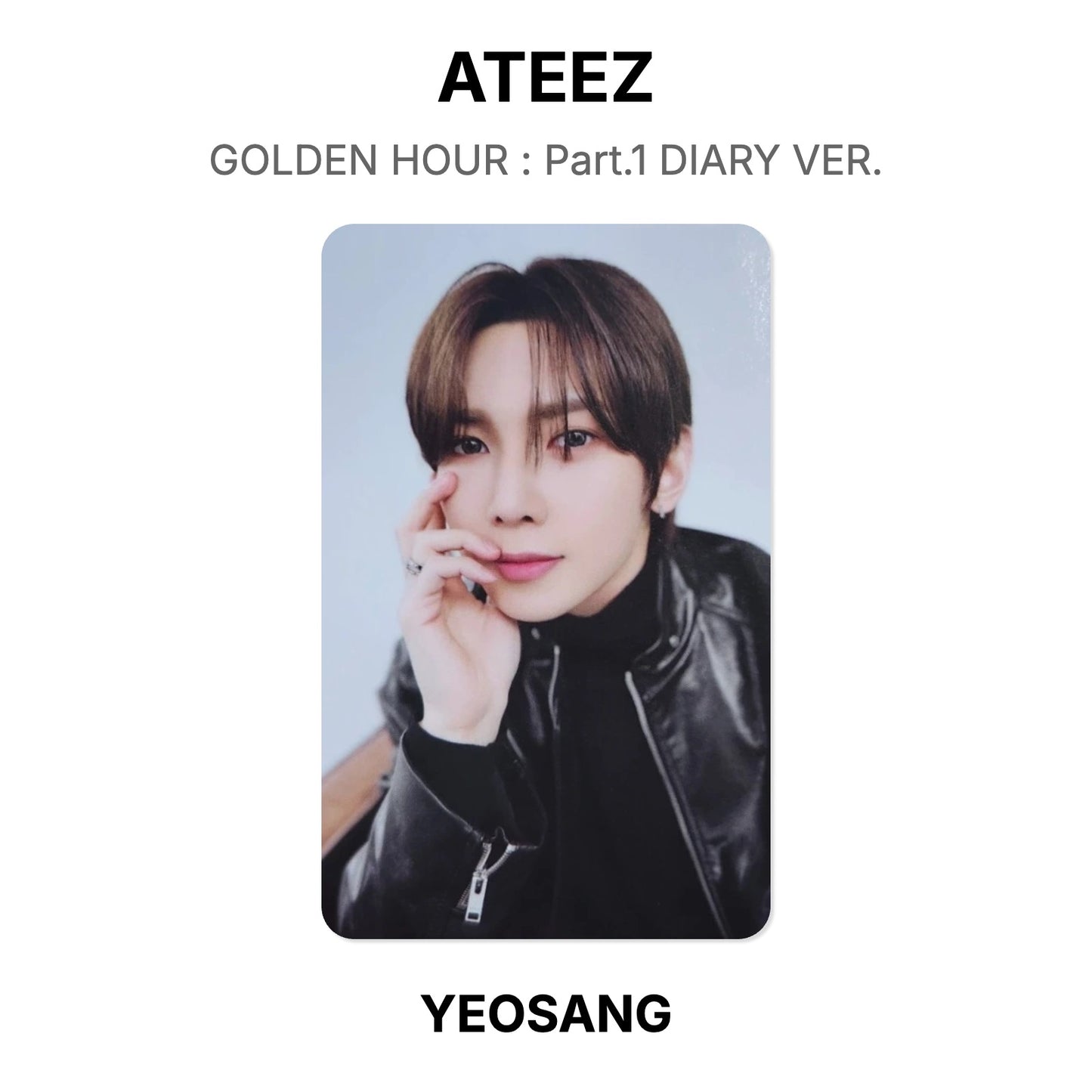 ATEEZ GOLDEN HOUR : Part.1 DIARY VER. photocard oficial