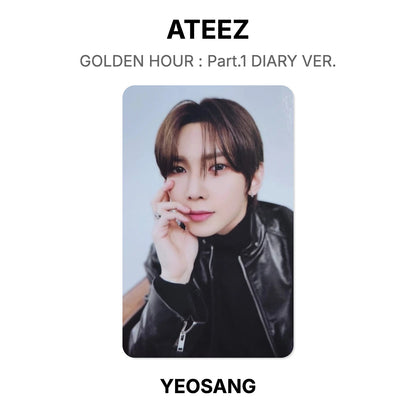 ATEEZ GOLDEN HOUR : Part.1 DIARY VER. photocard oficial