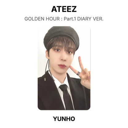 ATEEZ GOLDEN HOUR : Part.1 DIARY VER. photocard oficial