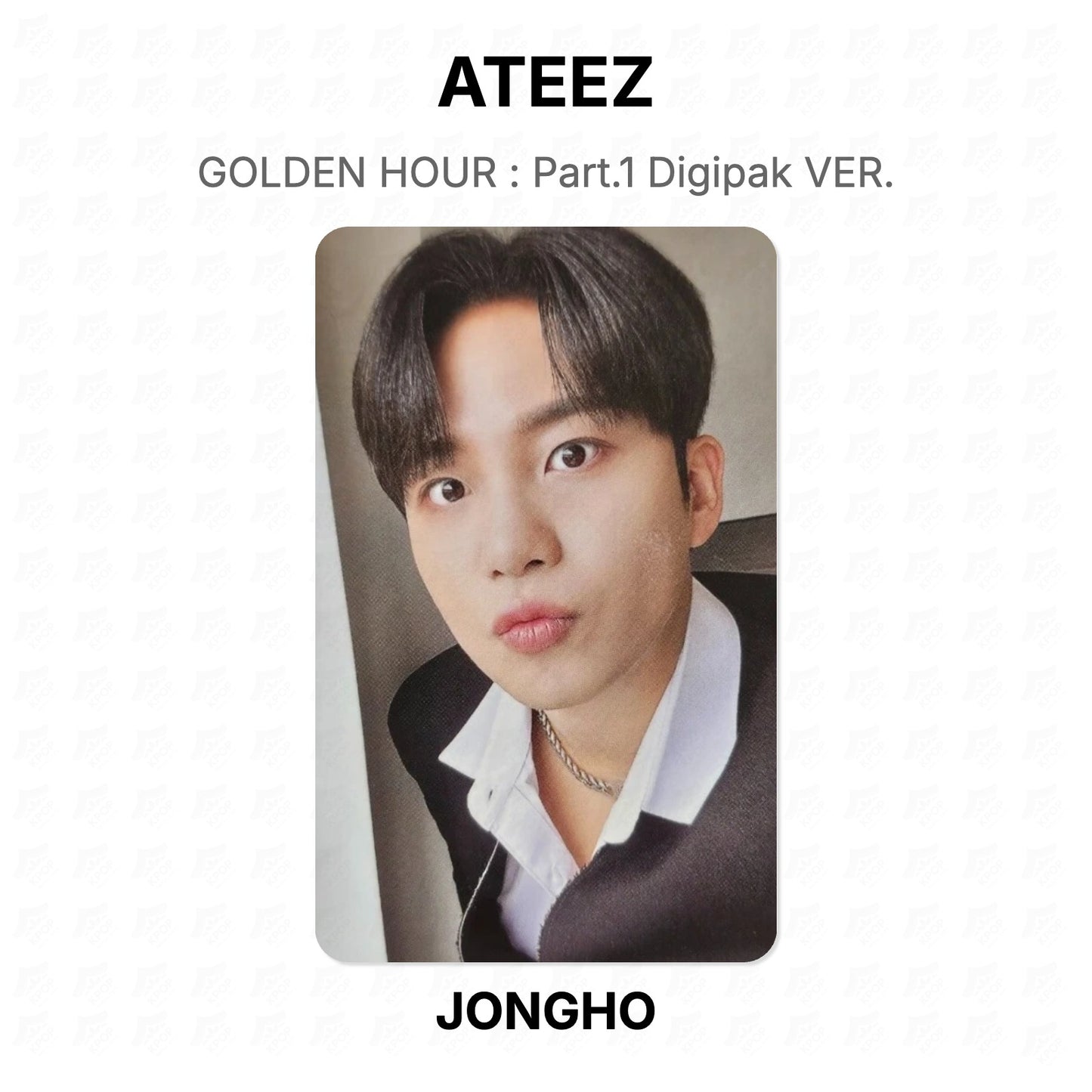 ATEEZ GOLDEN HOUR : Part.1 Digipak VER. Official Photocard