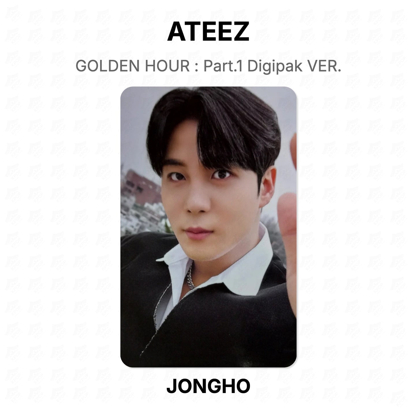 ATEEZ GOLDEN HOUR : Part.1 Digipak VER. Official Photocard
