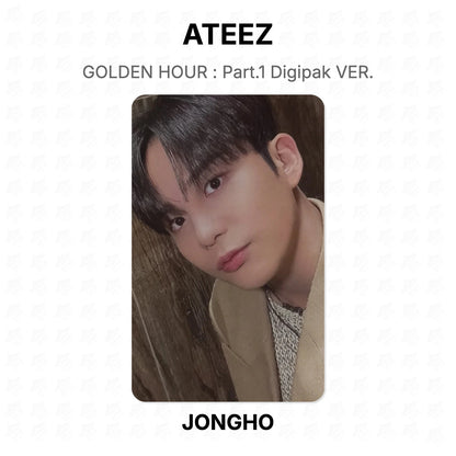 ATEEZ GOLDEN HOUR : Part.1 Digipak VER. Official Photocard