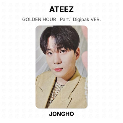 ATEEZ GOLDEN HOUR : Part.1 Digipak VER. Official Photocard
