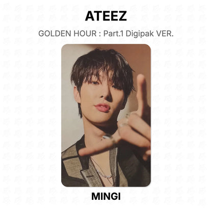 ATEEZ GOLDEN HOUR : Part.1 Digipak VER. Official Photocard