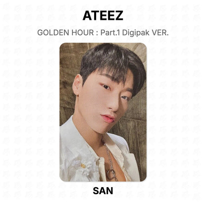 ATEEZ GOLDEN HOUR : Part.1 Digipak VER. Official Photocard