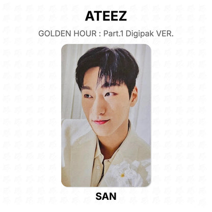 ATEEZ GOLDEN HOUR : Part.1 Digipak VER. Official Photocard