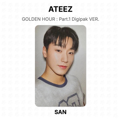 ATEEZ GOLDEN HOUR : Part.1 Digipak VER. Official Photocard