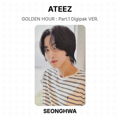 ATEEZ GOLDEN HOUR : Part.1 Digipak VER. Official Photocard