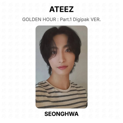 ATEEZ GOLDEN HOUR : Part.1 Digipak VER. Official Photocard