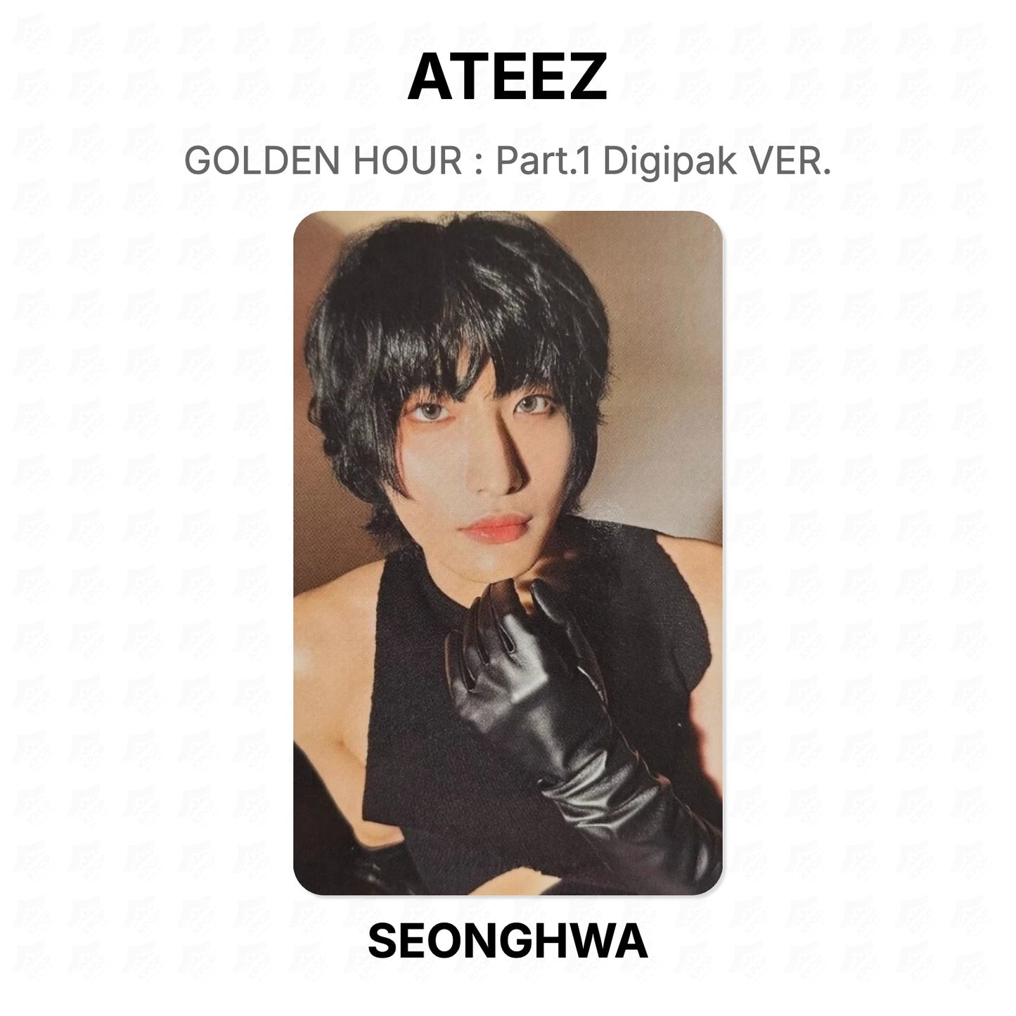 ATEEZ GOLDEN HOUR : Part.1 Digipak VER. Official Photocard