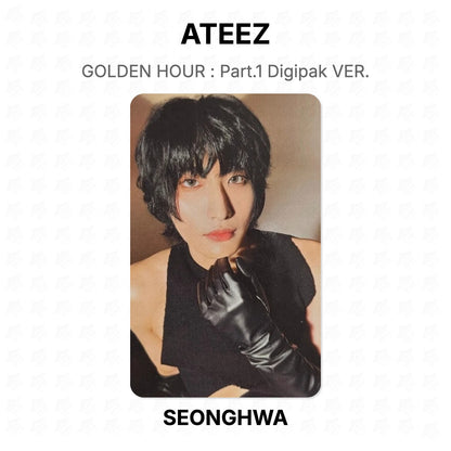 ATEEZ GOLDEN HOUR : Part.1 Digipak VER. Official Photocard