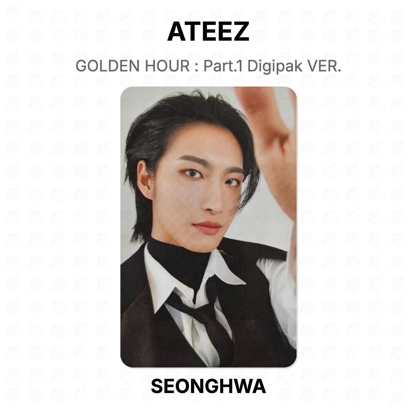 ATEEZ GOLDEN HOUR : Part.1 Digipak VER. Official Photocard