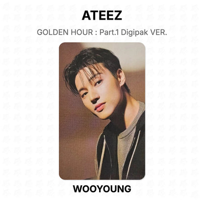 ATEEZ GOLDEN HOUR : Part.1 Digipak VER. Official Photocard