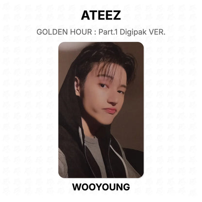 ATEEZ GOLDEN HOUR : Part.1 Digipak VER. Official Photocard