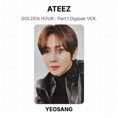 ATEEZ GOLDEN HOUR : Part.1 Digipak VER. Official Photocard