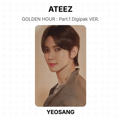 ATEEZ GOLDEN HOUR : Part.1 Digipak VER. Official Photocard