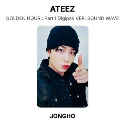 ATEEZ GOLDEN HOUR : Part.1 Digipak VER. SOUND WAVE Official Photocard